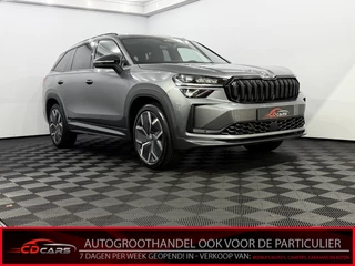 Škoda Kodiaq 1.5 TSI MHEV Sportline Business 7 Persoons Panoramadak, Camera, Navi, Keyless start, Memory stoelen, Stoelverwarming, Elektrische achterklep, 1 jaar garantie