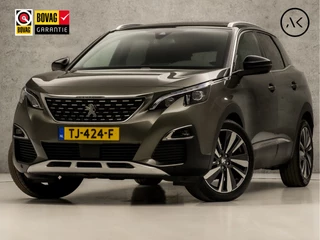 Peugeot 3008 1.2 PureTech GT Line (PANORAMADAK, APPLE CARPLAY, GROOT NAVI, 360 CAMERA, LEDER, KEYLESS, SPORTSTOELEN, TREKHAAK, GETINT GLAS, LED KOPLAMPEN, NIEUWE APK, NIEUWSTAAT)