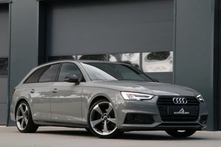 Audi A4 Avant 1.4 TFSI|S-LINE| Adaptive Cruise AppleCarplay Camera B&O Audio VirtualCockpit Trekhaak Blackline Nardo Sfeerverlicht Leder Uitstraling!!BJ2018