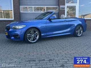 BMW 2-serie Cabrio 220i AUT M PERFORMANCE LEDER/NAVI/AIRCO!