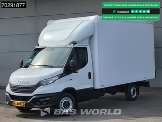 Iveco Daily 35S16 Automaat Bakwagen 160PK Achterdeuren Airco Camera Euro6 Meubelbak Koffer 21m3 Airco