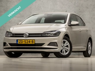 Volkswagen Polo 1.0 TSI Sportline Automaat (APPLE CARPLAY, GROOT NAVI, CLIMATE, STOELVERWARMING, SPORTSTOELEN, LM VELGEN, PARKEERSENSOREN, ARMSTEUN, CRUISE, NIEUWE APK, NIEUWSTAAT)