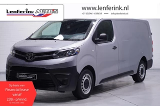 Toyota PROACE 2.0 D-4D 122 pk L3 va 239,- p/mnd, Navi, Trekhaak Laadruimte Pakket, PDC achter, 3-Zits, NAP