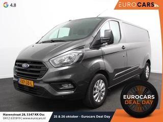 Ford Transit Custom 300 2.0 TDCI 130pk L2H1 Automaat  | Navigatie | Cruise control | Camera | PDC VA | Trekhaak | Lichtmetalen Velgen
