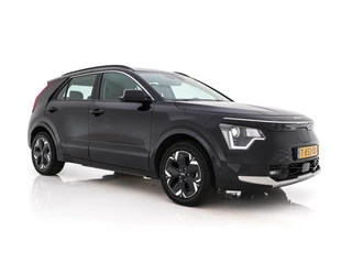 Kia Niro EV DynamicLine 64.8 kWh [ 3-Fase-11kW ] {SOH-100%} (INCL-BTW) *LEATHER-FABRIC | ADAPTIVE-CRUISE | DIGI-COCKPIT | KEYLESS | CAMERA | DAB | COMFORTSEATS | SHIFTPADDLES | ECC | PDC | 17''ALU*