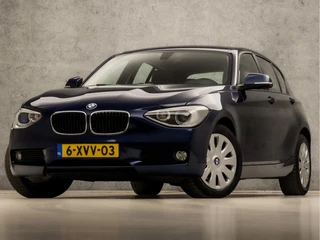 BMW 1 Serie 116i Luxury Automaat (4 CILINDER, LOGISCH NAP, NAVIGATIE, DEALER ONDERHOUDEN, XENON, LEDEREN SPORTSTOELEN, CRUISE, PARKEERSENSOREN, NIEUWSTAAT)