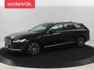 Volvo V90 2.0 T6 Recharge AWD Inscription | Trekhaak | Leder | Stoel & stuurverwarming | Adaptive cruise | Kinderzitjes | Camera | Navigatie | Carplay | Full LED | PHEV | Plug In