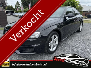 Hoofdafbeelding Audi A4 Audi A4 Limousine 1.8 TFSIe Limited S line  navi lm velgen trekhaak