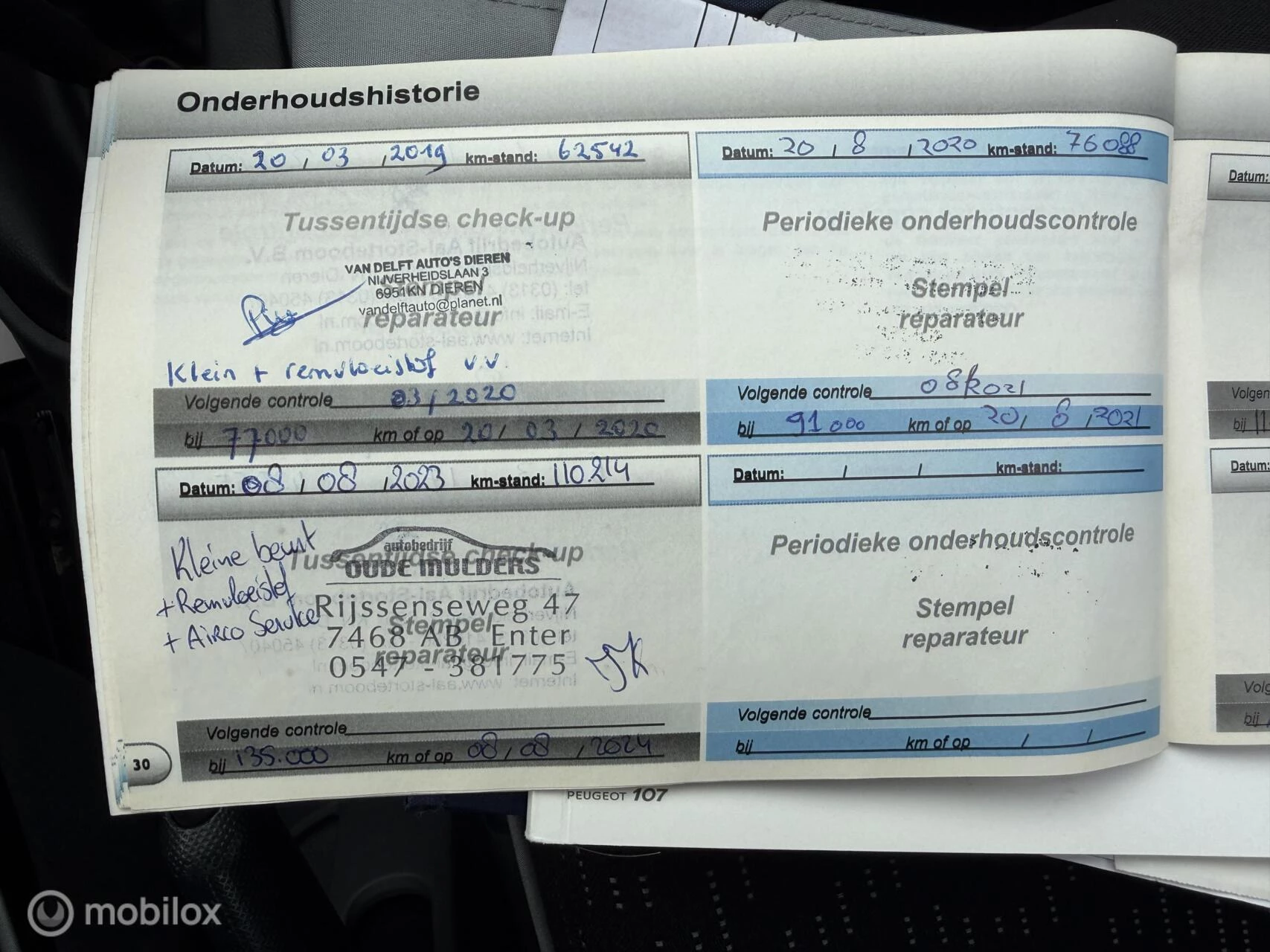 Hoofdafbeelding Peugeot 107