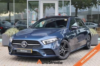 Mercedes A-Klasse A 180 AMG-line 136pk | Camera | Cruise | Climate | Navi | Carplay | LED | Pano | Stoelverwarming