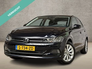 Volkswagen Polo 1.0 TSI Highline Sport Automaat (GROOT NAVI, CLIMATE CONTROL, STOELVERWARMING, ADAPTIVE CRUISE, SPORTSTOELEN, LM VELGEN, ELEK PAKKET, PAEKEERSENSOREN, NIEUWSTAAT)