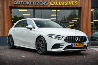 Hoofdafbeelding Mercedes-Benz A-Klasse Mercedes-Benz A-klasse 200 Business Solution AMG WideScreen Ambient Cruise Leer Alcantara Stoelverw.