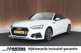 Audi A5 Cabriolet 35 TFSI 150pk S edition Nekverwarming Stoelverwarming Leder Virtual Cockpit Matrix Led 2x S-Line