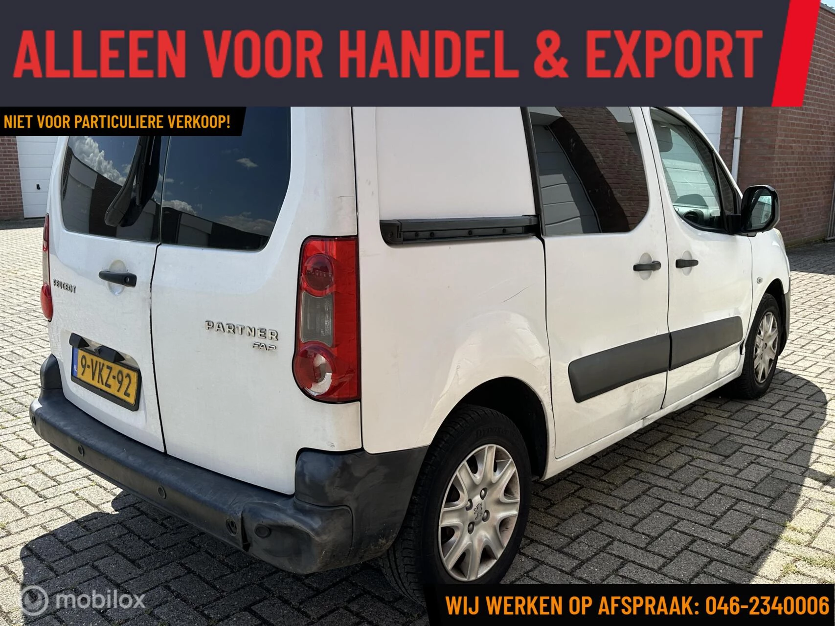 Hoofdafbeelding Peugeot Partner