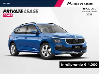 Škoda Kamiq Selection 1.0 TSI 85 kW / 115 PK SUV 6 versn. Hand | Inruilpremie 1500,- | Privatelease 379,- Per Maand!
