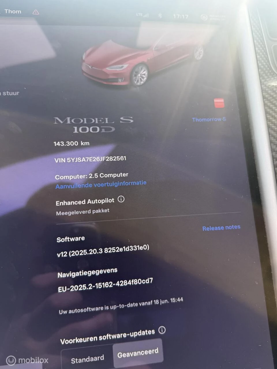 Hoofdafbeelding Tesla Model S