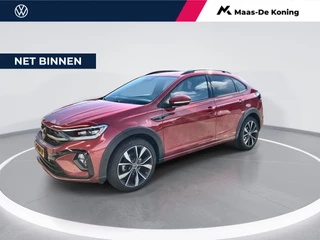 Hoofdafbeelding Volkswagen Taigo Volkswagen Taigo 1.5 TSI 150pk DSG R-Line Business · Dodehoeksensor · Camera · Apple Car Play · 18'' Velgen · Navigatie · Stoelverwarming ·