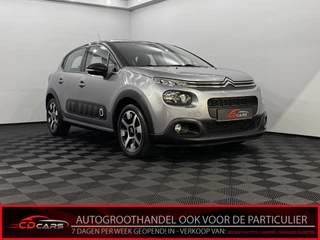 Hoofdafbeelding Citroën C3 Citroën C3 1.2 PureTech S&S Shine Clima, Camera, Apple carplay, Cruise control, Rijstrook correctie, Lichtmetalen velgen Rijstrook correctie