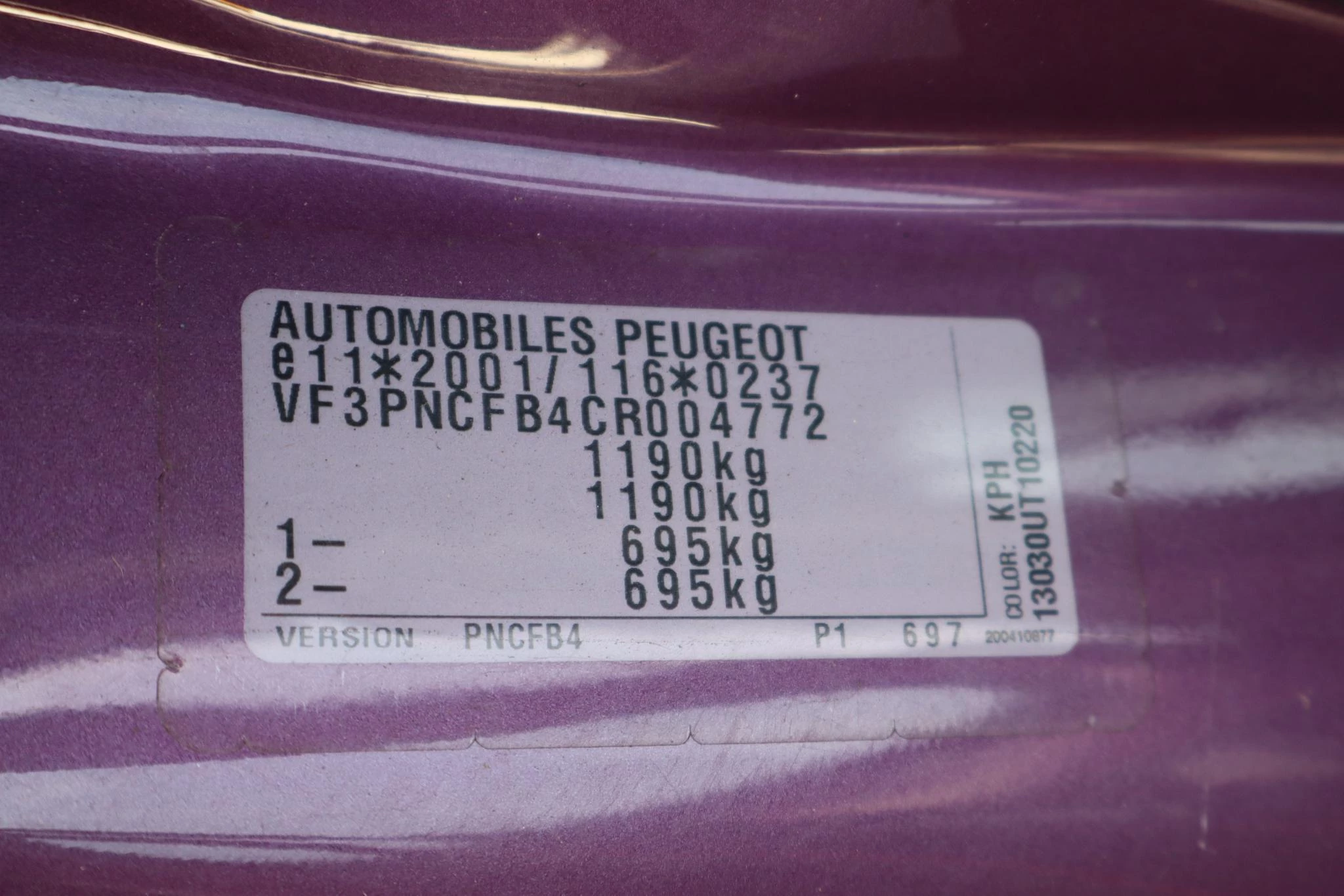 Hoofdafbeelding Peugeot 107