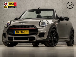 Hoofdafbeelding MINI Cooper S Cabrio MINI Cooper S Cabrio Mini 2.0 John Works Chili 232Pk Automaat (GROOT NAVI, HEAD-UP DISPLAY, HARMAN/KARDON, CAMERA, STOELVERWARMING, KEYLESS, LED KOPLAMPEN, NIEUWSTAAT)