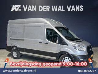 Ford Transit 2.0 TDCI 170pk L3H3 Euro6 Airco | Navigatie | 2500kg Trekhaak | Cruisecontrol Verwarmde voorruit, Parkeersensoren, Bijrijdersbank