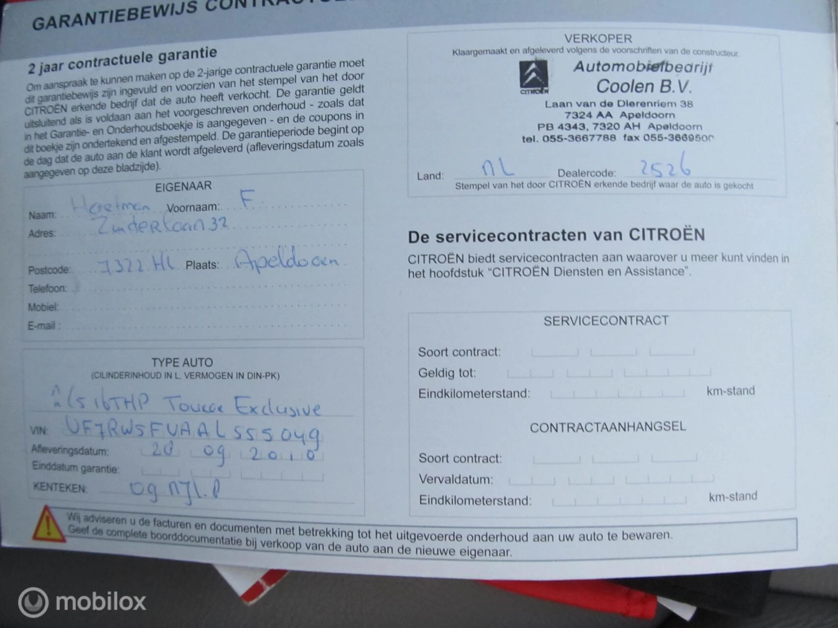 Hoofdafbeelding Citroën C5