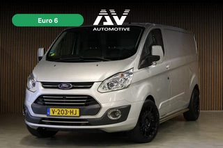 Ford Transit Custom 290 2.0 TDCI 170 PK L2H1 Limited | Standkachel | Navigatie | Stoelverwarming | Camera | Cruise control | Trekhaak | NAP Logisch | Dakdragers | Airco | 3-Zitter