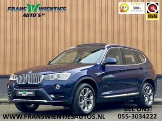 Hoofdafbeelding BMW X3 BMW X3 xDrive20i | 2e eigenaar | Dealer onderhouden | Cruise Control | Panoramadak | Stuurverwarming | Achteruitrijcamera | Bluetooth | Stoelverwarming | Parkeersensoren | Keyless Go | Memorystoel |