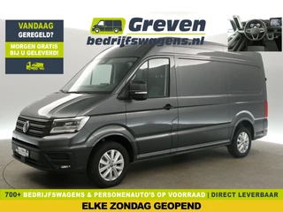 Volkswagen Crafter 2.0 TDI DSG HIGHLINE EXCLUSIVE L3H3 | FACELIFT MODEL | BPM VRIJ | NIEUW 3000KG TREKHAAK VIRTUAL ADAPTIVE CRUISE LED 140PK CARPLAY 17"LMV