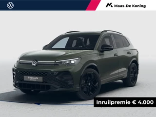 Hoofdafbeelding Volkswagen Tiguan Volkswagen Tiguan R-Line Edition 1.5 eHybrid 204 PK 6 versn. DSG · Black Style Pakket · Comfort Pakket · Trekhaak inklapbaar, met elektrische ontgrendeling, incl. aanhangermanoeuvreerhulp Trailer Assist · Prijs is inclusief inruilpremie