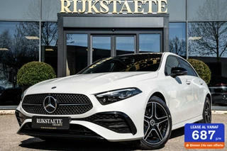 Hoofdafbeelding Mercedes-Benz A-Klasse Mercedes A-klasse A250e AMG|PANO|BURMESTER|360°|HEAD-UP|18''