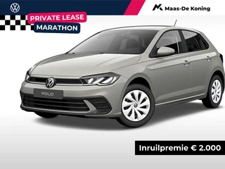 Volkswagen Polo Edition 1.0 MPI 80 pk 5 versn. Hand · Parkeersensorachter · Multifunctioneel stuurwiel · Private lease ,- € 359 per maand · MEGA Sale
