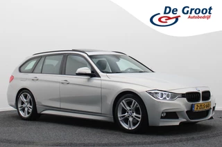 BMW 3 Serie Touring 320i High Executive Leer, Panoramadak, Cruise, Navigatie, Verwarmde Stoelen, Trekhaak, 18''