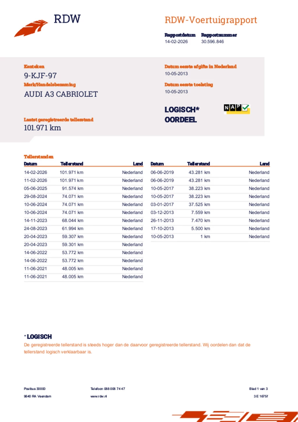 Hoofdafbeelding Audi A3