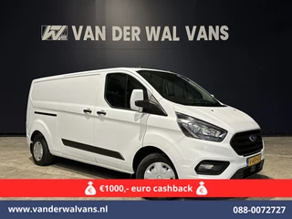 Ford Transit Custom 2.0 TDCI L2H1 Euro6 *Rijklaar Direct Rijden* Airco | Camera | Android auto | Cruisecontrol | Parkeersensoren verwarmde voorruit, bijrijdersbank, 2800kg trekvermogen