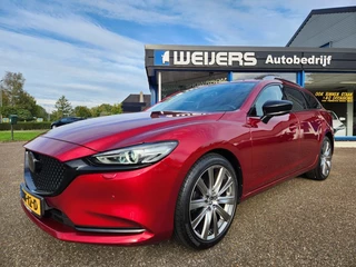 Hoofdafbeelding Mazda 6 Mazda 6 Sportbreak 2.5 SkyActiv 194pk Automaat, 19 inch, 360 camera, Android/Apple