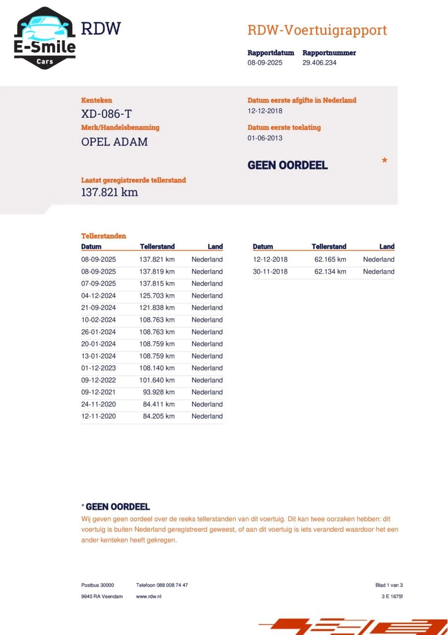 Hoofdafbeelding Opel ADAM