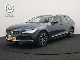 Volvo V90 T6 AWD Inscription Plug In Hybrid 340pk PHEV | Adaptive Cruise | Trekhaak af Fabriek | Head Up | Lederen Sportstoelen Memory | Harman Kardon | 360 Camera | BLIS | Pilot Assist | Stuurverwarming |