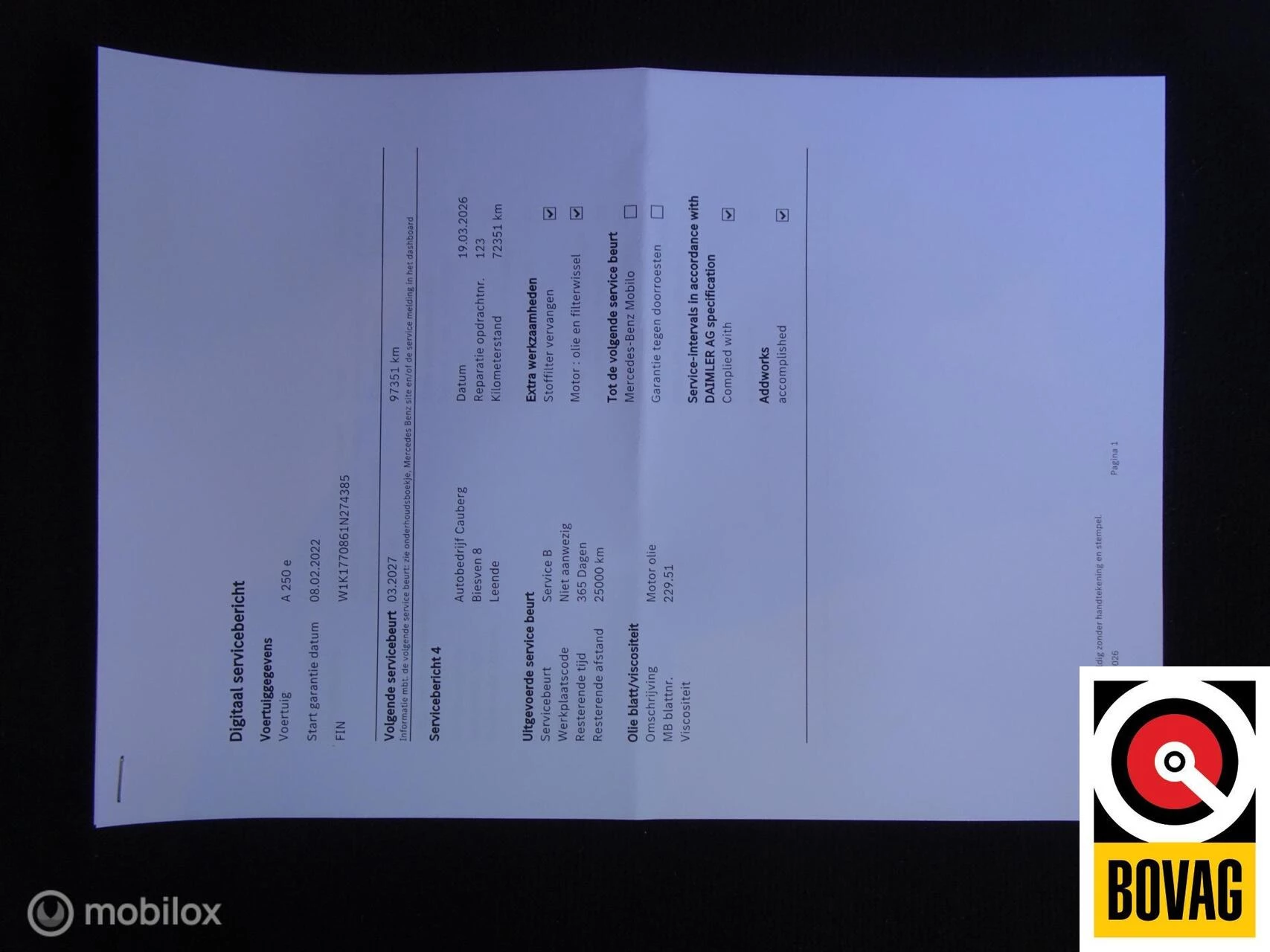 Hoofdafbeelding Mercedes-Benz A-Klasse
