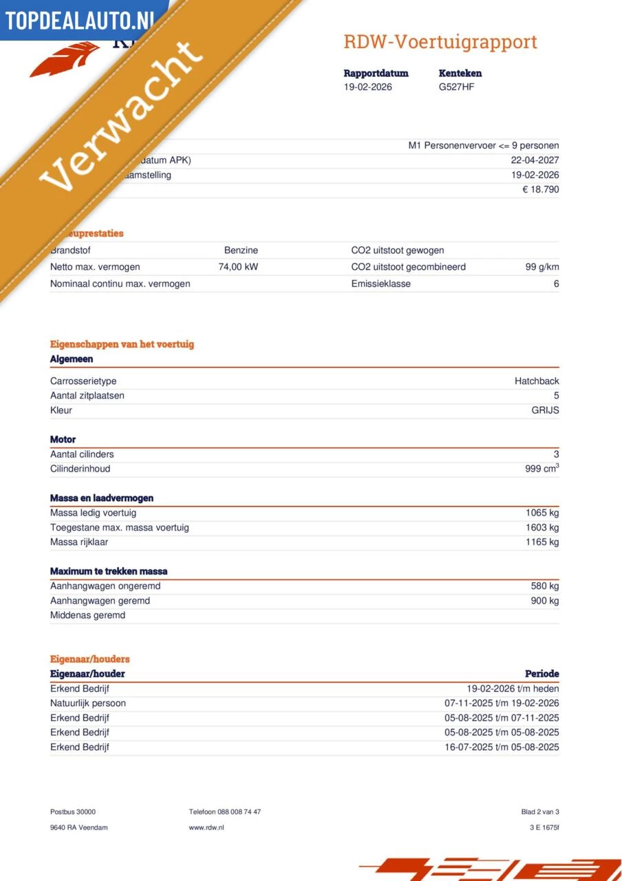 Hoofdafbeelding Renault Clio