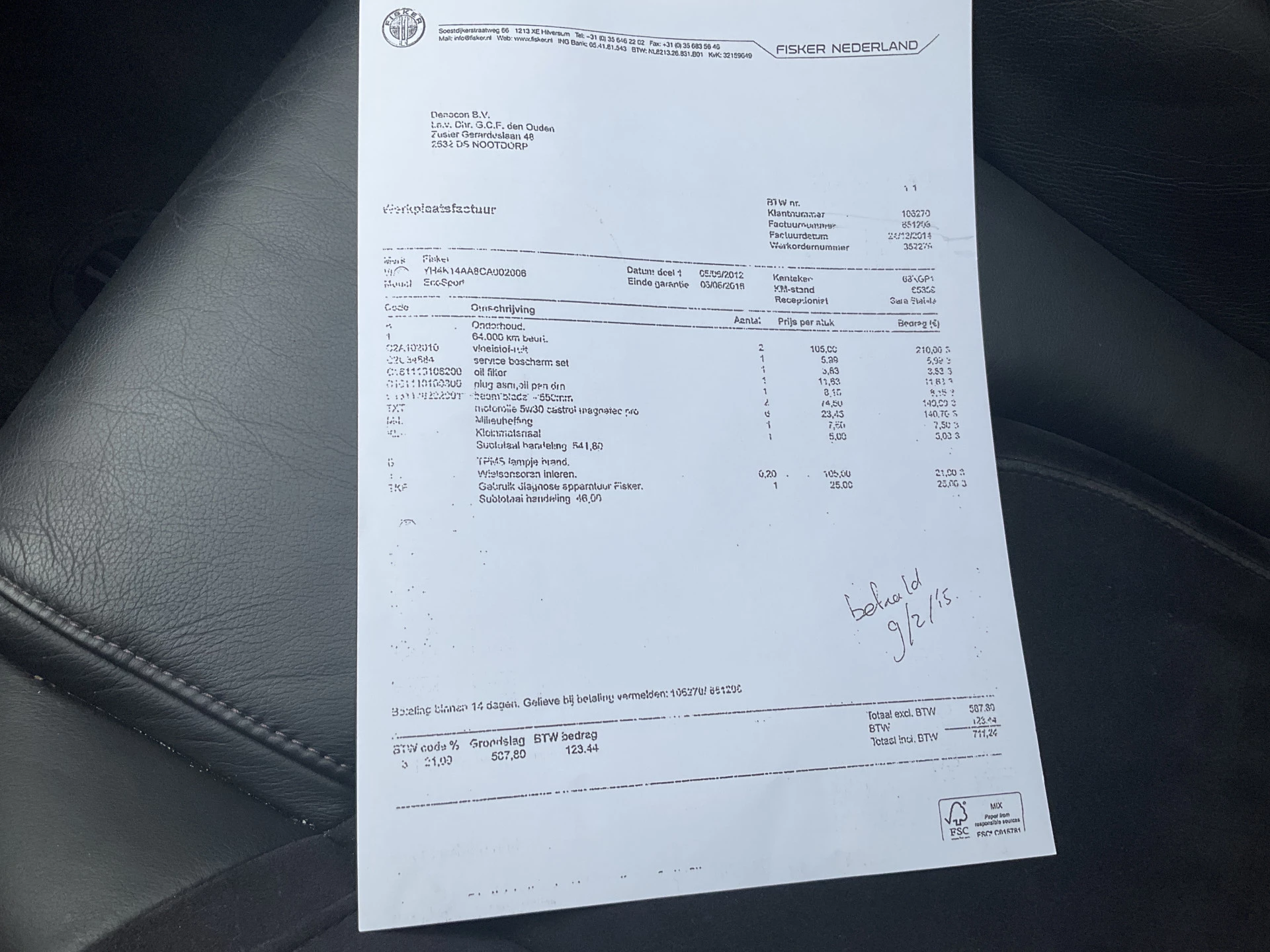 Hoofdafbeelding Fisker Karma