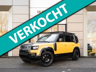 Land Rover Defender 110 P300e 110 Trophy Edition Deep Sandglow Yellow | Satin Protective Film | Off-Road Pack | Cold Climate Pack |