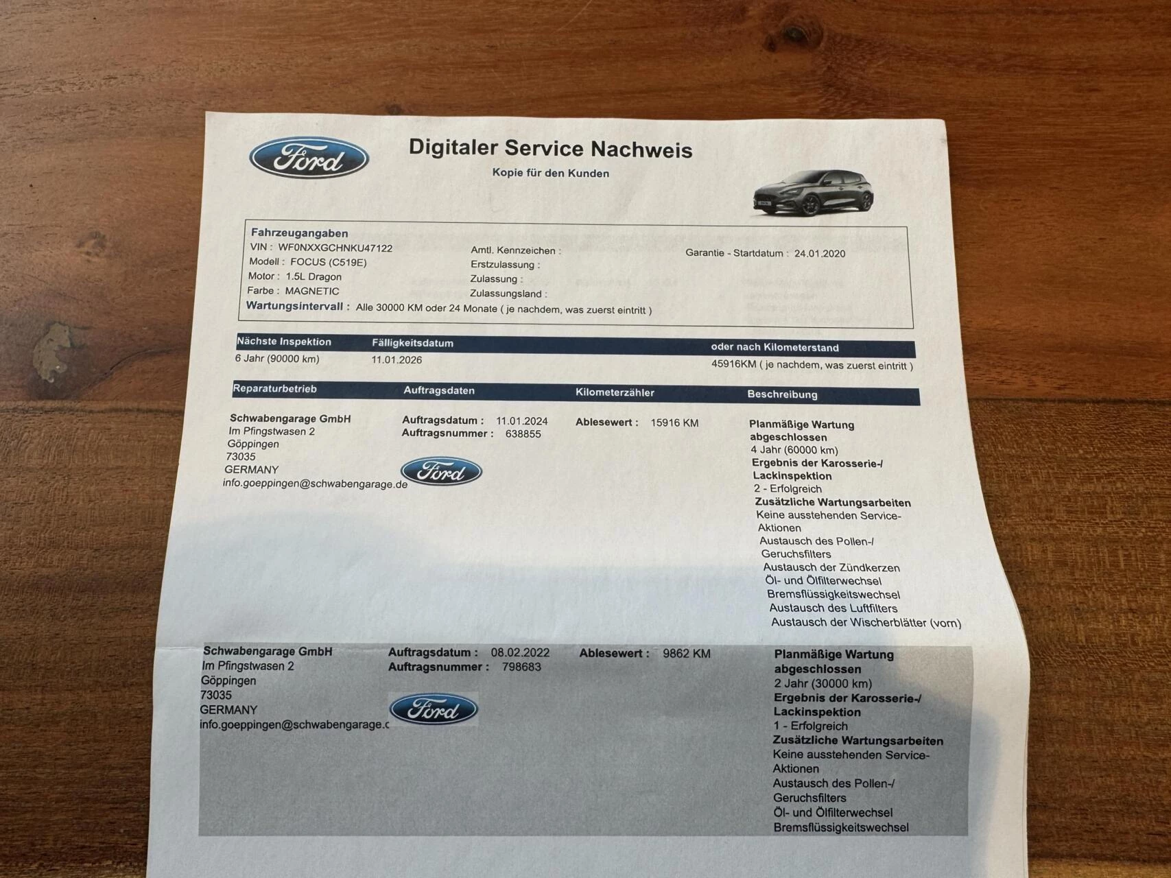 Hoofdafbeelding Ford Focus