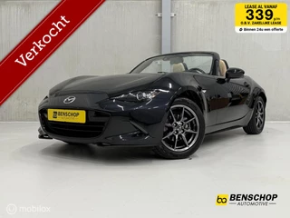 Mazda MX-5 1.5 SkyActiv-G 131 Sakura Leer Navi Carplay Stoelv Winterset