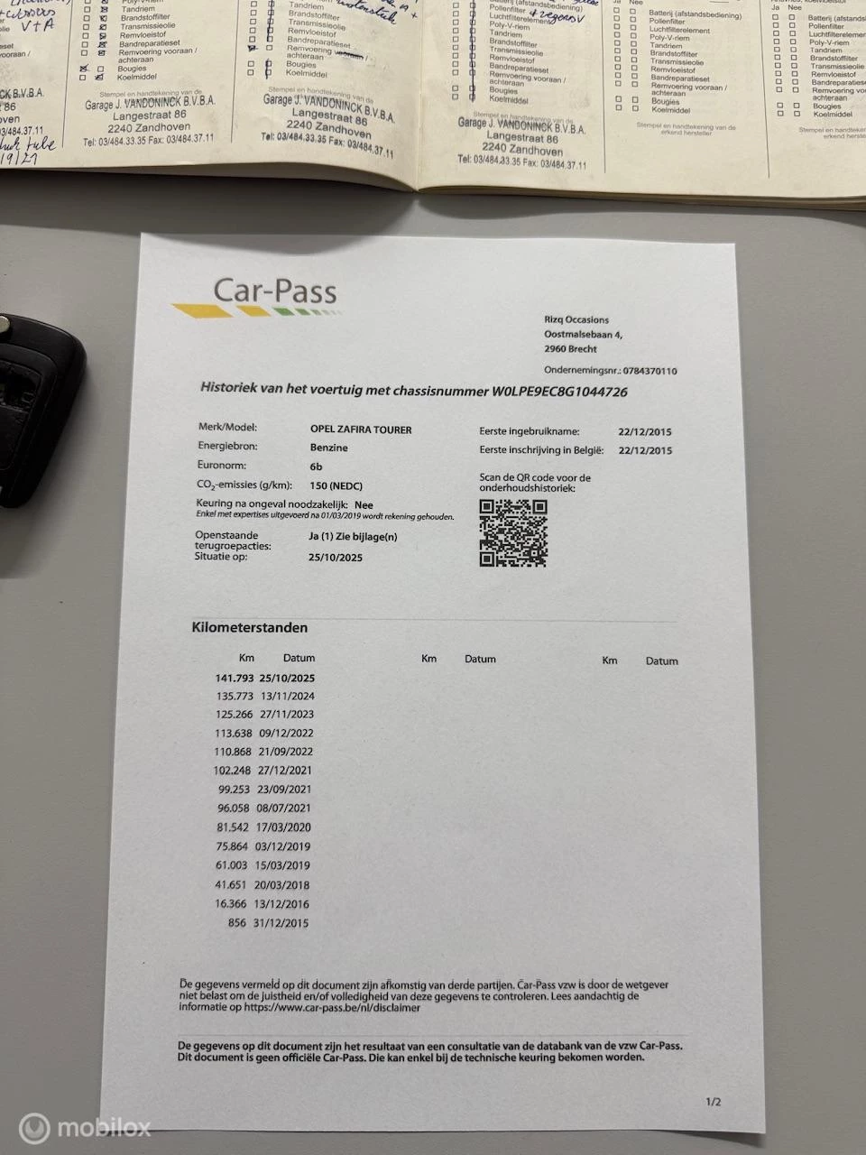 Hoofdafbeelding Opel Zafira