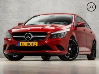 Mercedes-Benz CLA Shooting Brake 180 Sport Automaat (NAVIGATIE, LEDER, STOELVERWARMING, GETINT GLAS, SPORTSTOELEN, PARKEERSENSOREN, CRUISE, BLUETOOTH, NIEUWE APK, NIEUWSTAAT)