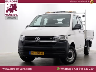 Volkswagen Transporter T6.1 2.0 TDI 150pk DSG-Automaat 4-Motion 4x4 D.C. Open Laadbak 08-2021