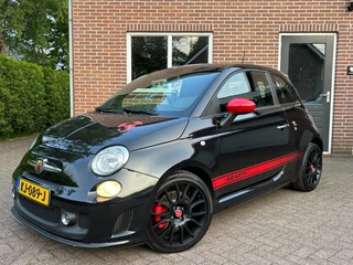 Abarth 500 165 PK, Leder, sport uitlaat. topstaat.