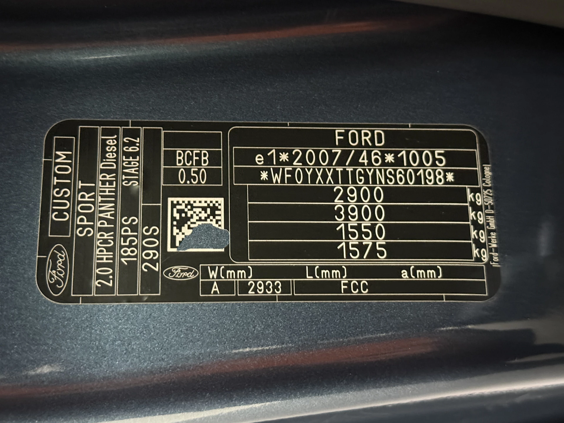 Hoofdafbeelding Ford Transit Custom