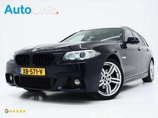 BMW 5 Serie Touring 520xd M Sport | Panoramadak | HUD | Leder | Cruise | Stoelverwarming | LED | Climate | PDC